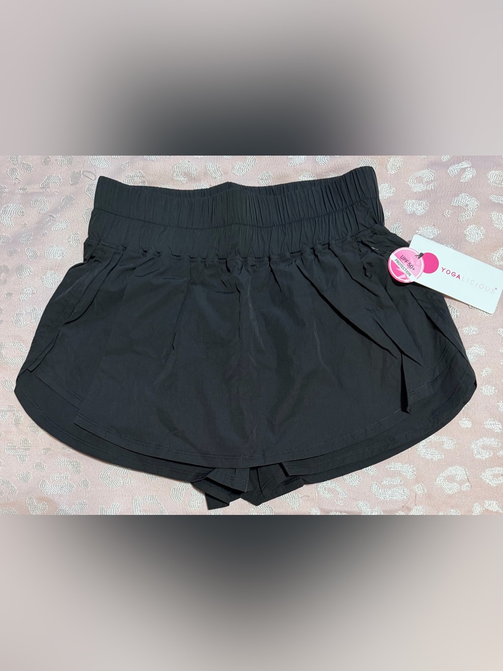 Yogalicious Radiant Commuter Skort Black Women’s Athletic Shorts Medium